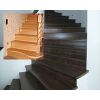 Деревянные лестницы из лиственницы, дуба, бука: проект, изготовление, монтаж: (495) 971-23-73