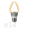 Лампа свеча 4W е27 матовая светодиодная