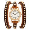 Женские часы с длинным ремешком Acrabe Suite / карамельно-коричневый
