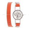 Женские часы с длинным ремешком Accent Cintura / оранжевые