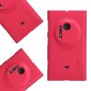 Хит❶ Чехол для Nokia Lumia 1020 Nillkin Super Frosted Shield Case Red