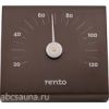 RENTO Алюминиевый термометр для сауны, цвет DARK BROWN