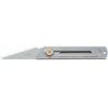 Нож OLFA хозяйственный с выдвижным лезвием, корпус и лезвие из нержавеющей стали 20мм