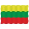Флаг Литвы гостевой из перлона/шерсти 20 x 30 см 20030-33133