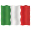 Флаг Италии гостевой из перлона/шерсти 20 x 30 см 20030-33131