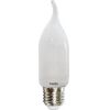 Лампа энергосберегающая, 11W 230V E14 6400K свеча на ветру, ELC76
