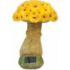 Светильник садово-парковый Гриб цветной (желтый), 1 белый LED, батарейка 1*АА Ni-CD, 170*165*250мм, E81