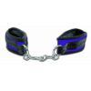 Мягкие наручники с вставками Beginners Handcuffs - Purple