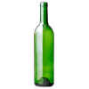 Бутылка стеклянная Bordo 700 мл зелёная под корковую пробку