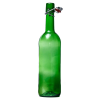 Бутылка стеклянная Bordo classic 750 мл зелёная с бугельной пробкой